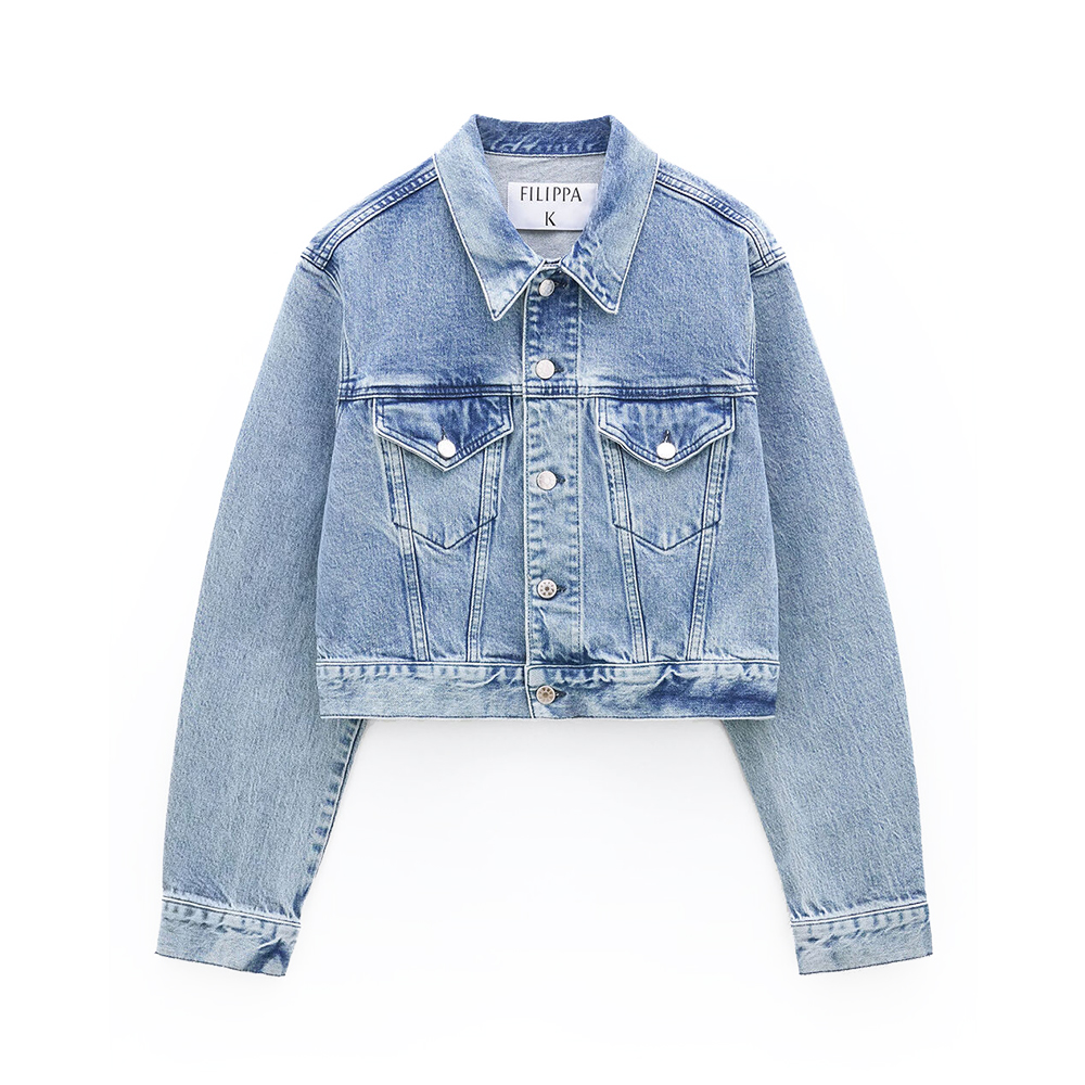 Men's Classic Denim Jacket-Motorcycle Edition
