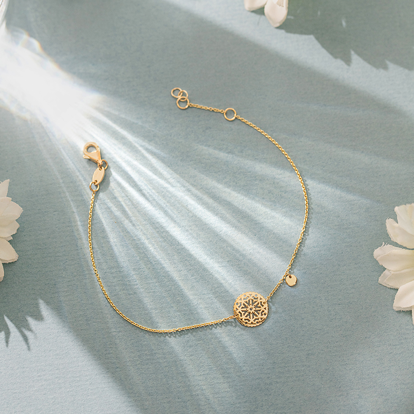 Handmade Sterling Silver 18ct Gold Bangle - Image 4