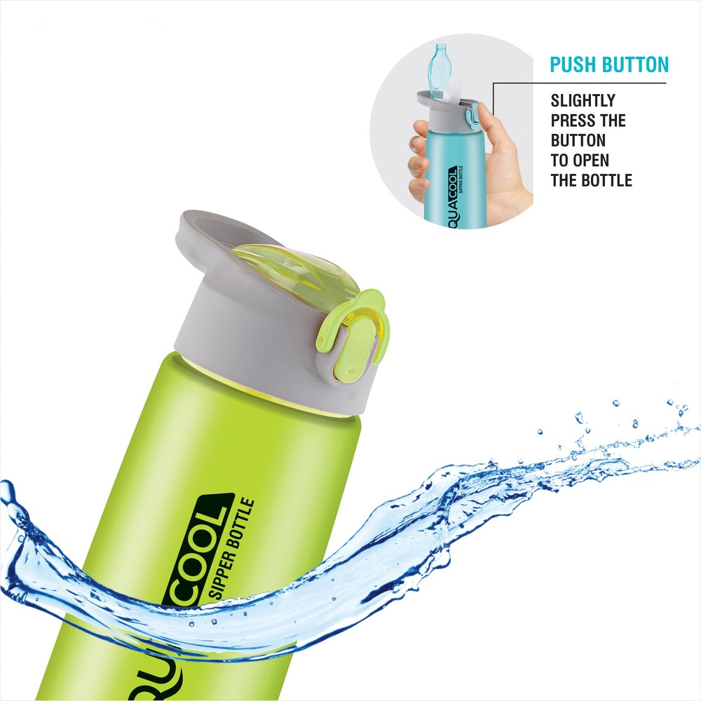 Plastic aqua cool Water Bottle for Gym - Image 3